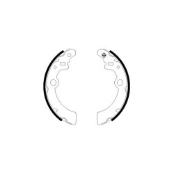 Brake Shoe Set MINTEX MFR542 OE Ref 1A062638Z MINTEX