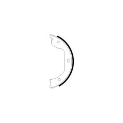 Handbrake Shoe Set MINTEX MFR544 OE Ref 7L6698525 MINTEX