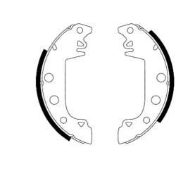 Brake Shoe Set MINTEX MFR55 OE Ref 60750467