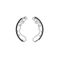 Brake Shoe Set MINTEX MFR562 OE Ref 0449587211000 MINTEX