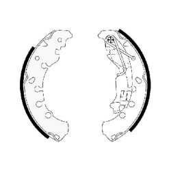 Brake Shoe Set MINTEX MFR565 OE Ref 4241P3 MINTEX