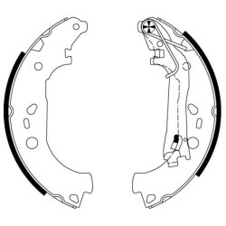 Brake Shoe Set MINTEX MFR579 OE Ref 4241N8 MINTEX
