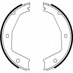 Handbrake Shoe Set MINTEX MFR586 OE Ref CBC2347 MINTEX