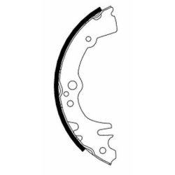 Brake Shoe Set MINTEX MFR598 OE Ref 0449597212