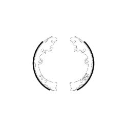 Brake Shoe Set MINTEX MFR599 OE Ref 044950K120 MINTEX