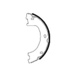 Handbrake Shoe Set MINTEX MFR602 OE Ref 9064200420 MINTEX