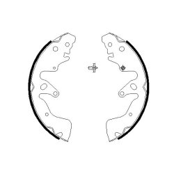 Brake Shoe Set MINTEX MFR608 OE Ref 5320065J00 MINTEX