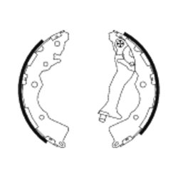 Brake Shoe Set MINTEX MFR609 OE Ref 583051GA00 MINTEX
