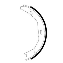 Handbrake Shoe Set MINTEX MFR618 OE Ref 0044208620 MINTEX