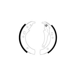 Brake Shoe Set MINTEX MFR62 OE Ref 1111052 MINTEX