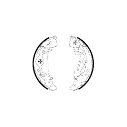 Brake Shoe Set MINTEX MFR625 OE Ref 0K58A2638Z MINTEX