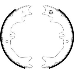 Handbrake Shoe Set MINTEX MFR628 OE Ref 4658060050