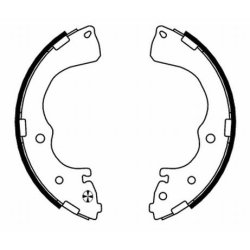 Brake Shoe Set MINTEX MFR632 OE Ref LCY22438ZA