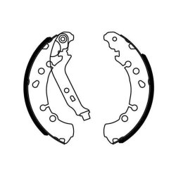 Brake Shoe Set MINTEX MFR639 OE Ref 049070D010 MINTEX