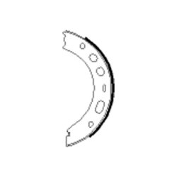 Handbrake Shoe Set MINTEX MFR640 OE Ref 99635299300