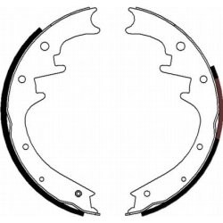 Brake Shoe Set MINTEX MFR648 OE Ref 05066147AA MINTEX