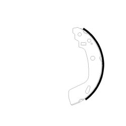 Brake Shoe Set MINTEX MFR739 OE Ref 5320068L01 MINTEX