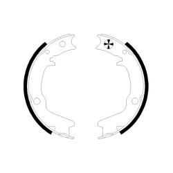 Handbrake Shoe Set MINTEX MFR745 OE Ref MR129850 MINTEX