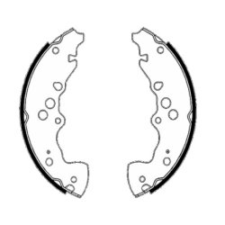 Brake Shoe Set MINTEX MFR752 OE Ref 5320052D21