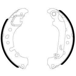 Brake Shoe Set MINTEX MFR761 OE Ref KTH1BC2200AB MINTEX