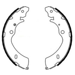 Brake Shoe Set MINTEX MFR769 OE Ref 8973026351 MINTEX