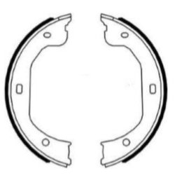 Handbrake Shoe Set MINTEX MFR773 OE Ref 5L842A753AA MINTEX