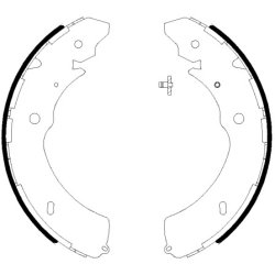 Brake Shoe Set MINTEX MFR776 OE Ref 5878322570 MINTEX