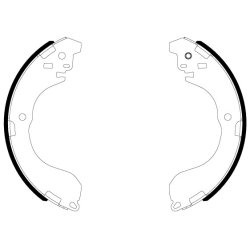 Brake Shoe Set MINTEX MFR777 OE Ref D40601UY6A MINTEX
