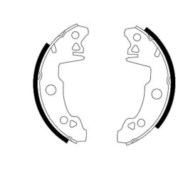 Brake Shoe Set MINTEX MFR87 OE Ref 423846 MINTEX
