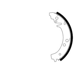 Brake Shoe Set MINTEX MFR95 OE Ref 5880898 MINTEX