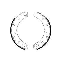 Handbrake Shoe Set MINTEX MGR27 OE Ref FBS654 MINTEX