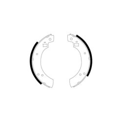 Brake Shoe Set MINTEX MGR53 OE Ref 87AX2200AA MINTEX