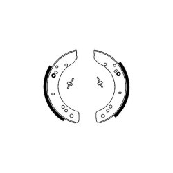 Brake Shoe Set MINTEX MGR58 OE Ref STC2798 MINTEX