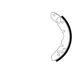 Brake Shoe Set MINTEX MLR17 OE Ref GBS733 MINTEX