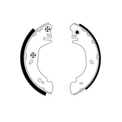 Brake Shoe Set MINTEX MSK159 OE Ref 94VB2200BB MINTEX