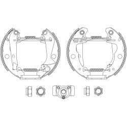 Brake Shoe Set MINTEX MSP016 OE Ref 9404241998