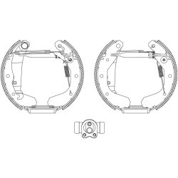 Brake Shoe Set MINTEX MSP051 OE Ref 1605593