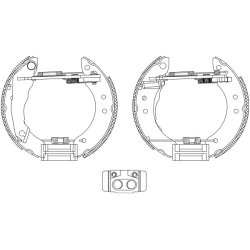 Brake Shoe Set MINTEX MSP056 OE Ref 81AB2200AB MINTEX