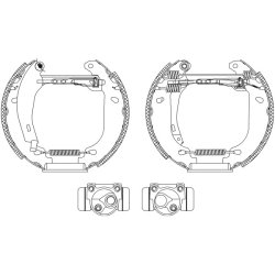 Brake Shoe Set MINTEX MSP077 OE Ref 7701349780 MINTEX