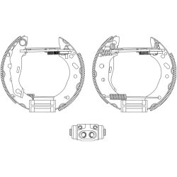 Brake Shoe Set MINTEX MSP156 OE Ref YS512200AC