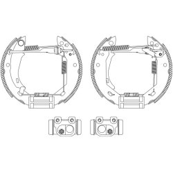 Brake Shoe Set MINTEX MSP173 MINTEX