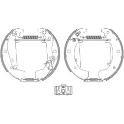 Brake Shoe Set MINTEX MSP208 OE Ref 7701202900