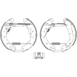 Brake Shoe Set MINTEX MSP247 OE Ref 1960416 MINTEX