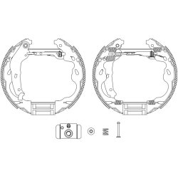 Brake Shoe Set MINTEX MSP276 OE Ref 1611451780 MINTEX