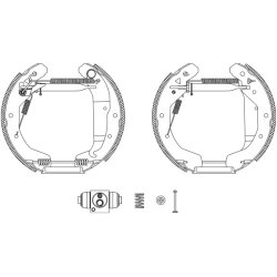 Brake Shoe Set MINTEX MSP282 OE Ref 1605920 MINTEX