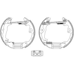 Brake Shoe Set MINTEX MSP301 OE Ref 1075549