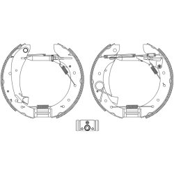 Brake Shoe Set MINTEX MSP306 OE Ref 4241H5 MINTEX