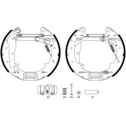 Brake Shoe Set MINTEX MSP312 OE Ref 5320270A10 MINTEX