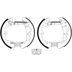 Brake Shoe Set MINTEX MSP329 OE Ref 440600X825 MINTEX
