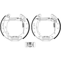 Brake Shoe Set MINTEX MSP338 OE Ref 7701209591 MINTEX